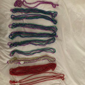 Mardi Gras beads necklaces!